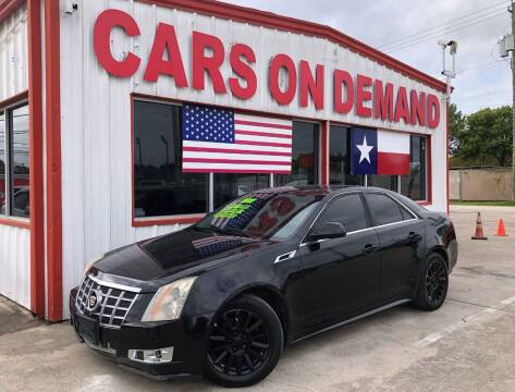 2012 Cadillac CTS for sale at Cars On Demand 3 in Pasadena TX
