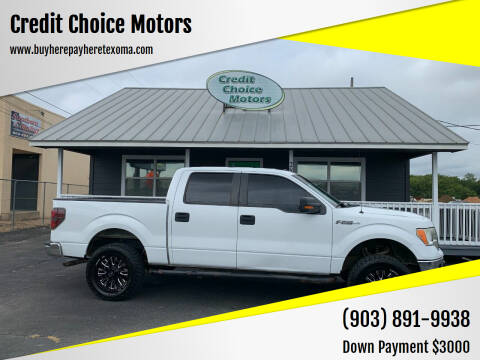 2013 Ford F-150 for sale at Credit Choice Motors in Sherman TX