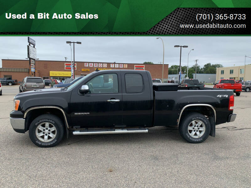 2010 GMC Sierra 1500 for sale at Used a Bit Auto Sales in Fargo ND