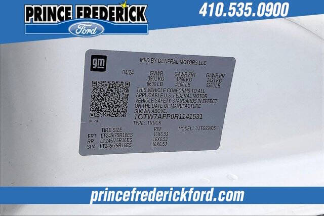 2024 GMC Savana 2500