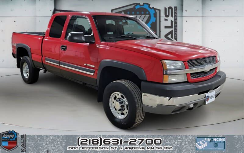 2003 Chevrolet Silverado 2500HD for sale at Kal's Motor Group Wadena in Wadena MN