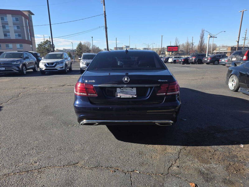 2016 Mercedes-Benz E-Class E 350 4MATIC