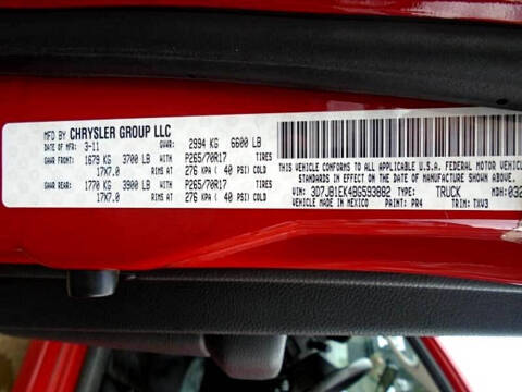 2011 RAM 1500