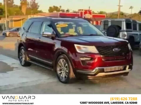 2019 Ford Explorer Platinum