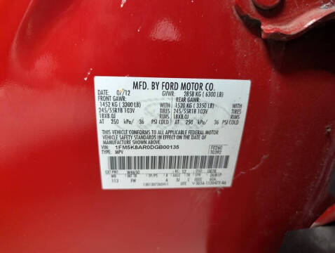 2013 Ford Explorer Police Interceptor Utility