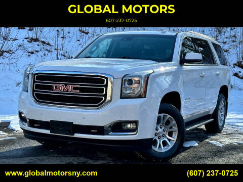 2015 GMC Yukon for sale at GLOBAL MOTORS in Binghamton NY