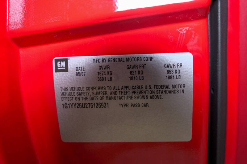 2007 Chevrolet Corvette