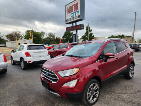 2018 Ford EcoSport for sale at Motor City Sales in Wichita KS
