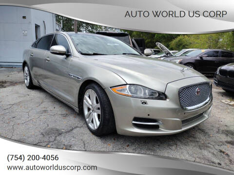 2012 Jaguar XJL for sale at Auto World US Corp in Plantation FL