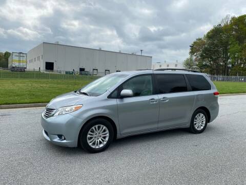 2013 Toyota Sienna for sale at GTO United Auto Sales LLC in Lawrenceville GA