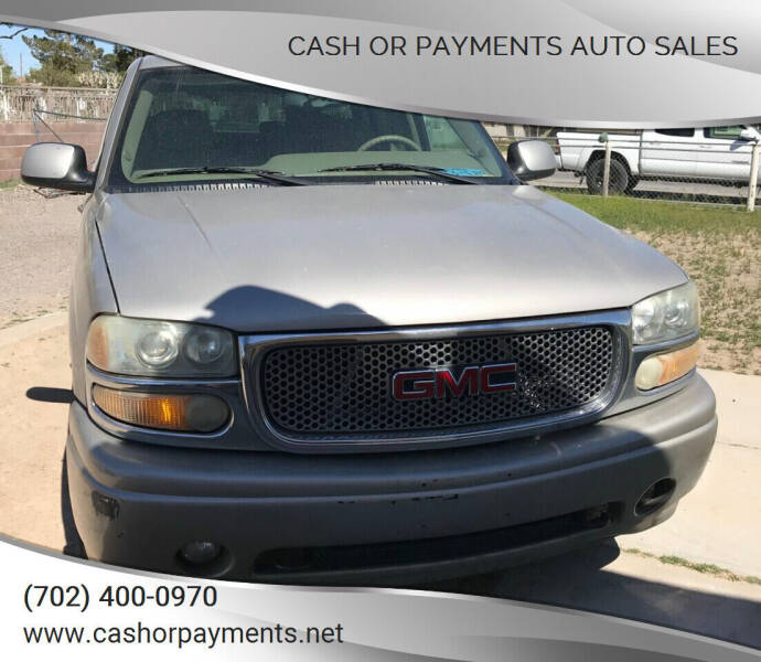 2005 GMC Yukon XL for sale at CASH OR PAYMENTS AUTO SALES in Las Vegas NV