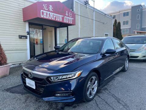 2019 Honda Accord for sale at Champion Auto LLC in Quincy MA