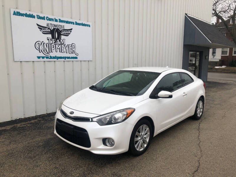 2015 Kia Forte Koup for sale at Team Knipmeyer in Beardstown IL