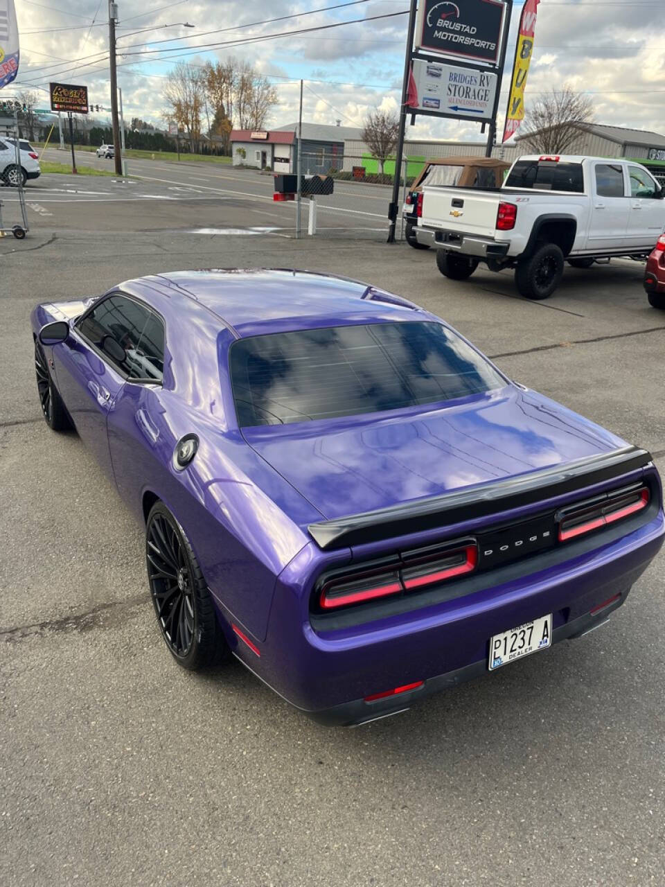 Purple 2016 Dodge Challenger R/T R/T 2dr Coupe 15