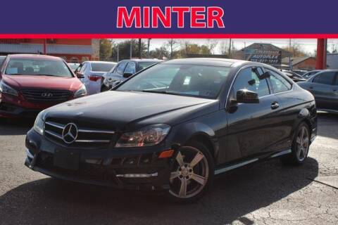 2014 Mercedes-Benz C-Class for sale at Minter Auto Sales in South Houston TX