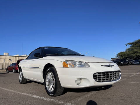 2002 Chrysler Sebring for sale at Rollit Motors in Mesa AZ