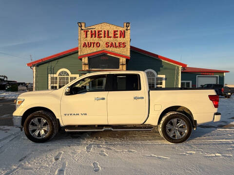 2018 Nissan Titan for sale at THEILEN AUTO SALES in Clear Lake IA