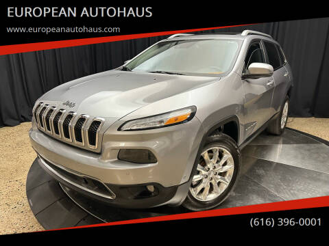 2014 Jeep Cherokee for sale at EUROPEAN AUTOHAUS in Holland MI