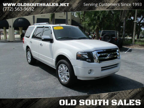 2013 Ford Expedition for sale at OLD SOUTH SALES in Vero Beach FL