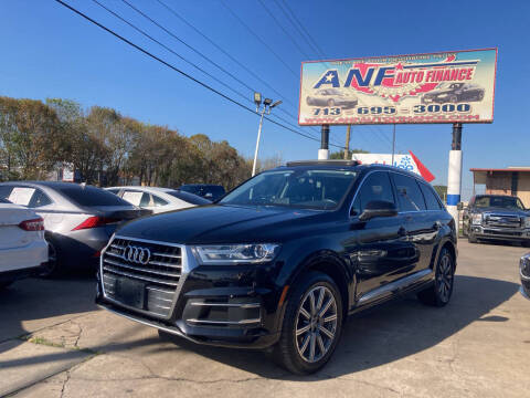 2017 Audi Q7 for sale at ANF AUTO FINANCE in Houston TX