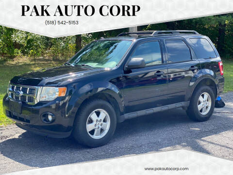 2010 Ford Escape for sale at Pak Auto Corp in Schenectady NY