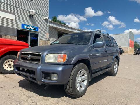 2002 Nissan Pathfinder for sale at CARS R US in Rapid City SD