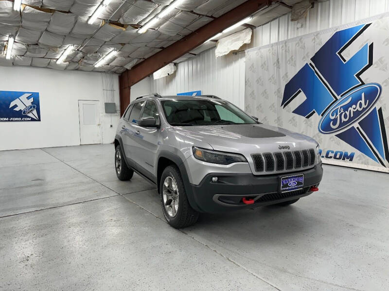 Used 2019 Jeep Cherokee Trailhawk with VIN 1C4PJMBX0KD362094 for sale in Gunnison, UT