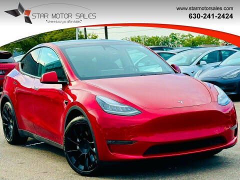 2021 Tesla Model Y for sale at Star Motor Sales in Downers Grove IL