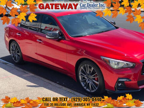 2022 Infiniti Q50 Red Sport 400