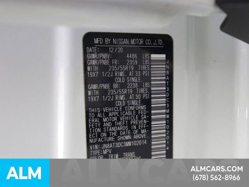 2021 Nissan Rogue Platinum