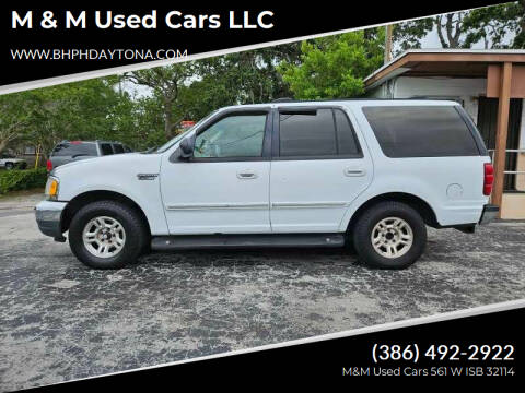 2002 Ford Expedition for sale at M & M Used Cars LLC in Daytona Beach FL
