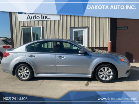 2012 Subaru Legacy for sale at Dakota Auto Inc. in Dakota City NE