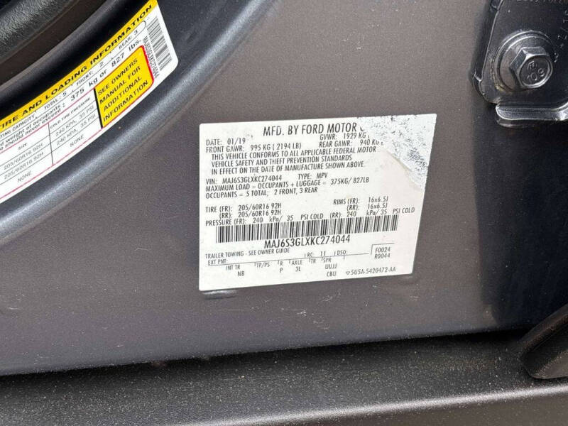 2019 Ford EcoSport SE