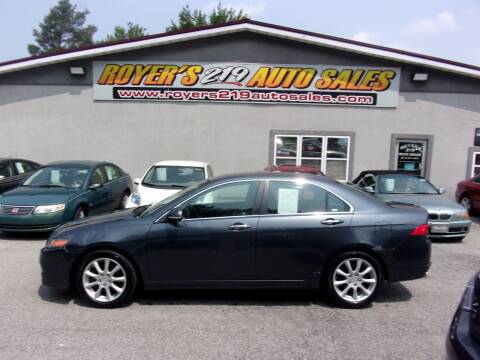 2006 Acura TSX for sale at ROYERS 219 AUTO SALES in Dubois PA