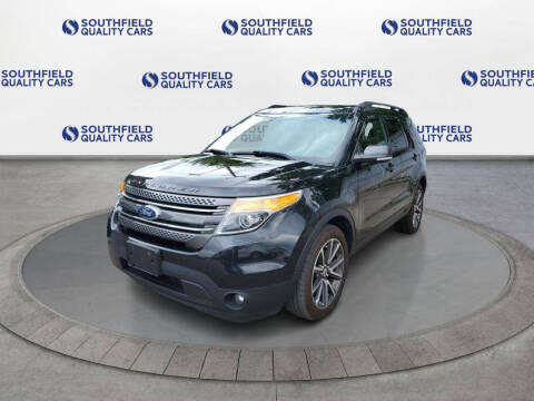 2015 Ford Explorer for sale at SOUTHFIELD QUALITY CARS in Detroit MI