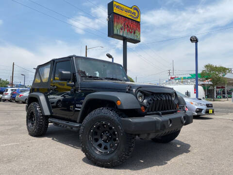 2010 Jeep Wrangler for sale at New Wave Auto Brokers & Sales in Denver CO