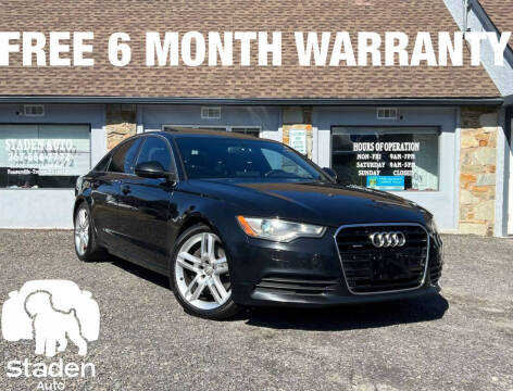 2014 Audi A6 for sale at Staden Auto in Feasterville Trevose PA