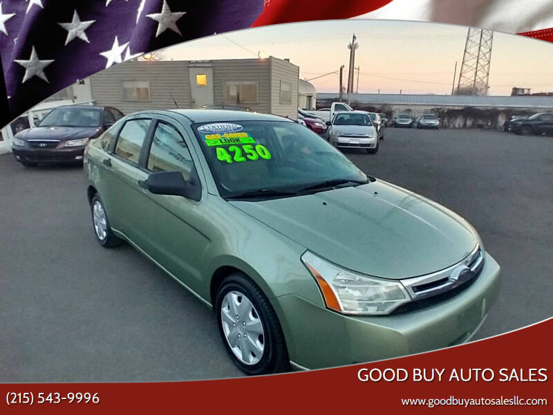 2008 Ford Focus for sale at Good Buy Auto Sales in Philadelphia PA
