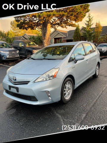 2013 Toyota Prius v for sale at OK Drive LLC in Federal Way WA