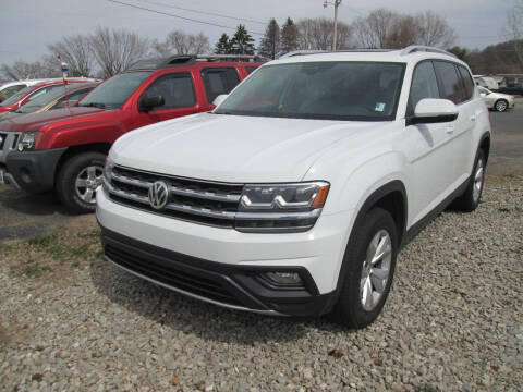 2018 Volkswagen Atlas for sale at Mark Searles Auto Center in The Plains OH