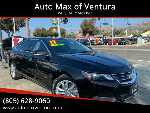 2017 Chevrolet Impala for sale at Auto Max of Ventura in Ventura CA