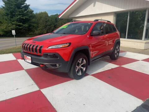 2017 Jeep Cherokee for sale at TEAM ANDERSON AUTO GROUP INC in Richmond IN