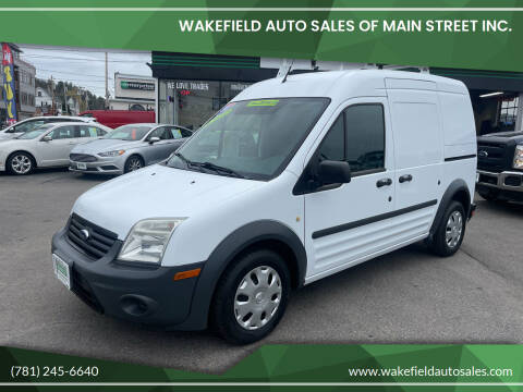 2011 Ford Transit Connect for sale at Wakefield Auto Sales of Main Street Inc. in Wakefield MA