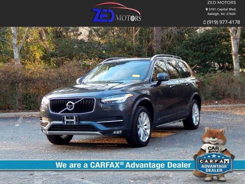 2016 Volvo XC90 for sale at Zed Motors in Raleigh NC
