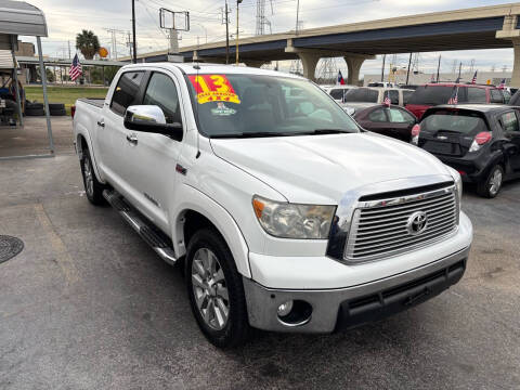 2013 Toyota Tundra for sale at Texas 1 Auto Finance in Kemah TX