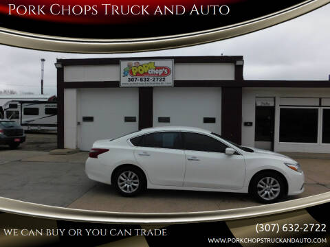 2018 Nissan Altima for sale at Pork Chops Truck and Auto in Cheyenne WY