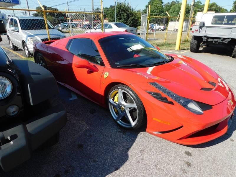 2012 Ferrari 458 Spider