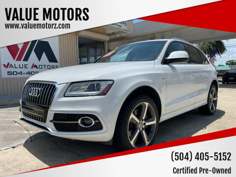 2015 Audi Q5 for sale at VALUE MOTORS in Kenner LA