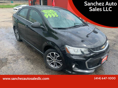 2017 Chevrolet Sonic for sale at Sanchez Auto Sales LLC in Milwaukee WI