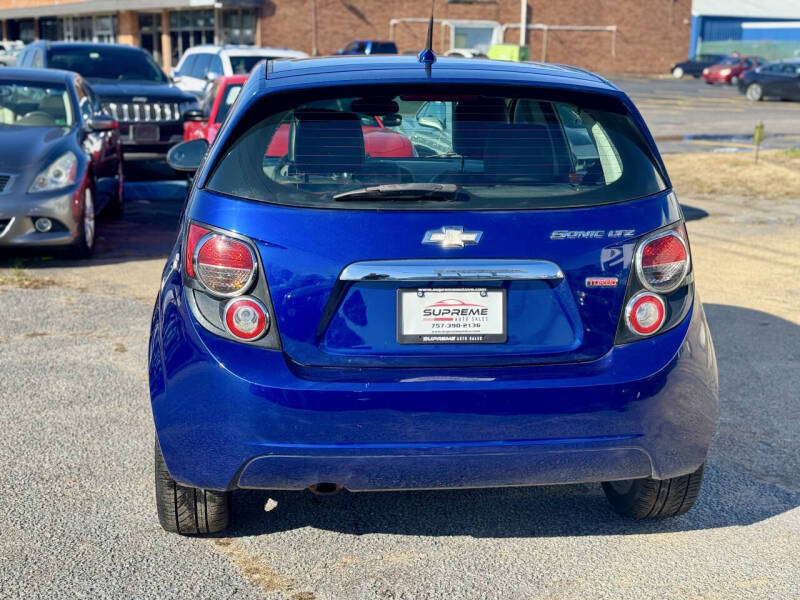 2013 Chevrolet Sonic LTZ Auto